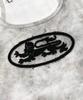 Bad Blood Lion Patch Tank Mini Dress - Washed White