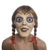 Annabelle Halloween Maske Terror Latex Cosplay Kopfbedeckung Requisiten Gruseliges Kostüm