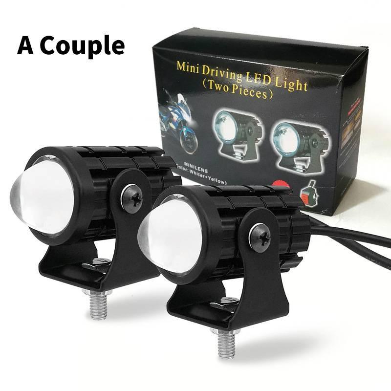 

Dual Color Steel Cannon Led Work Light For Car Motorcycle Waterproof