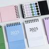 Simple 2024-2025 Calendar Creative Monthly Planner Gift Standing Flip Calendar  Desk Decoration