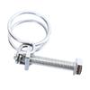 304 Stainless Steel Double Wire Hose Clamp for Rubber Hose