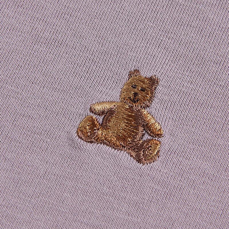 Gap Men's Early Autumn Brannan Bear Embroidered Loose Long-Sleeve T-Shirt