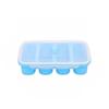 Silicone Soup Ice Cube Molds with Lid Food Meal Molds Multipurpose Freezer Soup Tray  Soup Storage