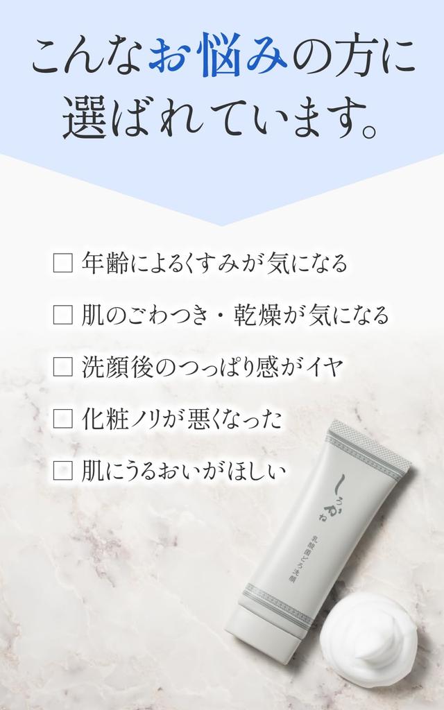 Shirokane Lactic Acid Bacteria Mud Facial 75g Facial Mineral Clay Foaming Cleanser Strawberry and Rose Geranium Made in Japan for Men and Women