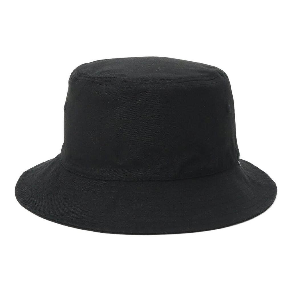 New Era BUCKET01 RV FLAG MONOGRAM BLK Reversible Bucket Sizes NER36C4151 Hat, Black, M/L, 14388505,