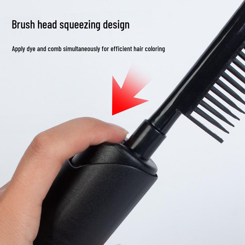 Convenient Hair Dye Comb: Easy DIY Hair Coloring Tool for Roots - Unisex Brush