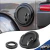 Car Fuel Gas Tank Cap Cover Locking Fuel Door with Key for Jeep Wrangler JL JLU 2018-2026 Tank Cover Auto Exterior Accessories