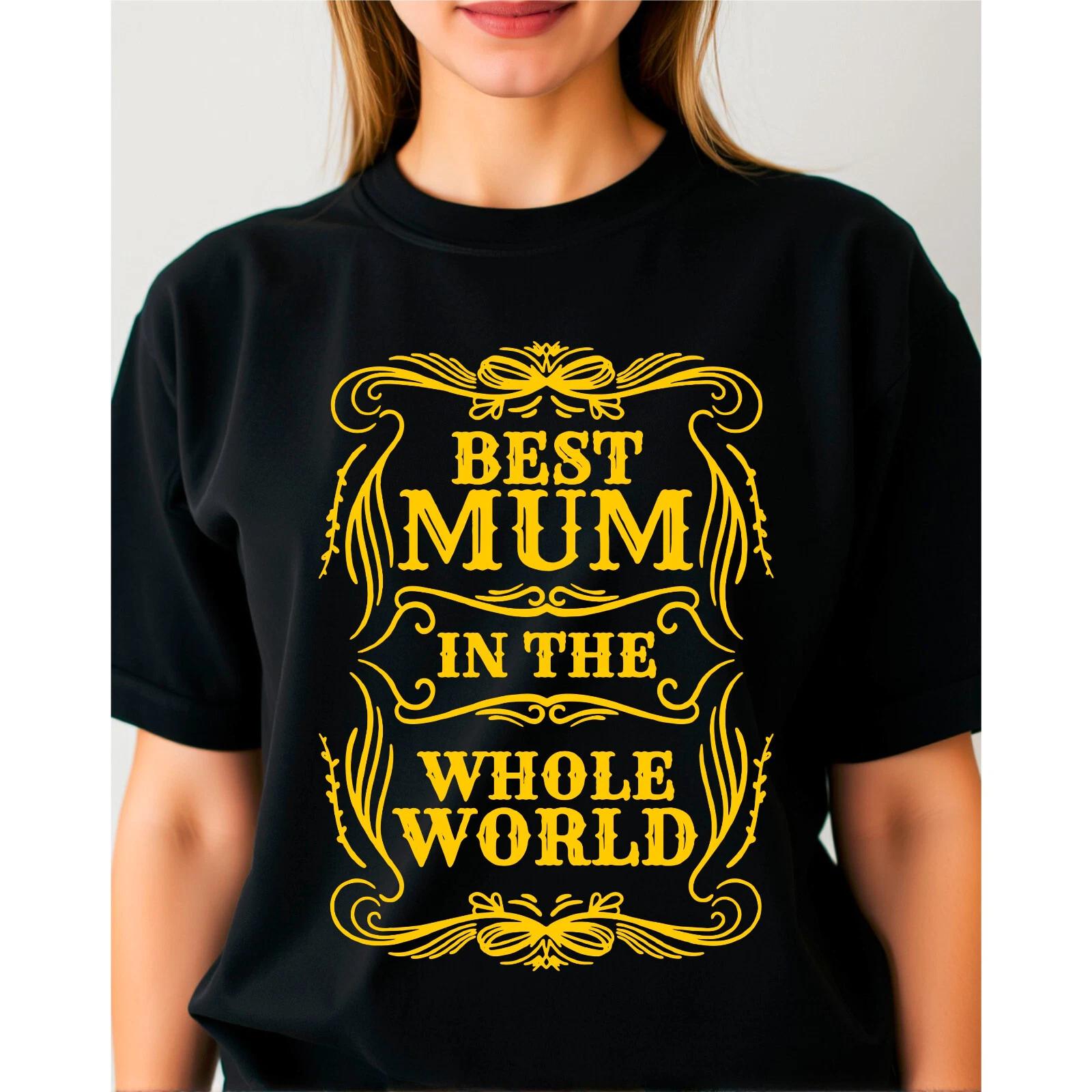 

Best Mum in the World Mens T-Shirt , Cute Mothers Day Tee Top XL
