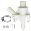 Stainless Steel water valve kit DIY Pedal flush Toilets valve for 385311641/Dometic