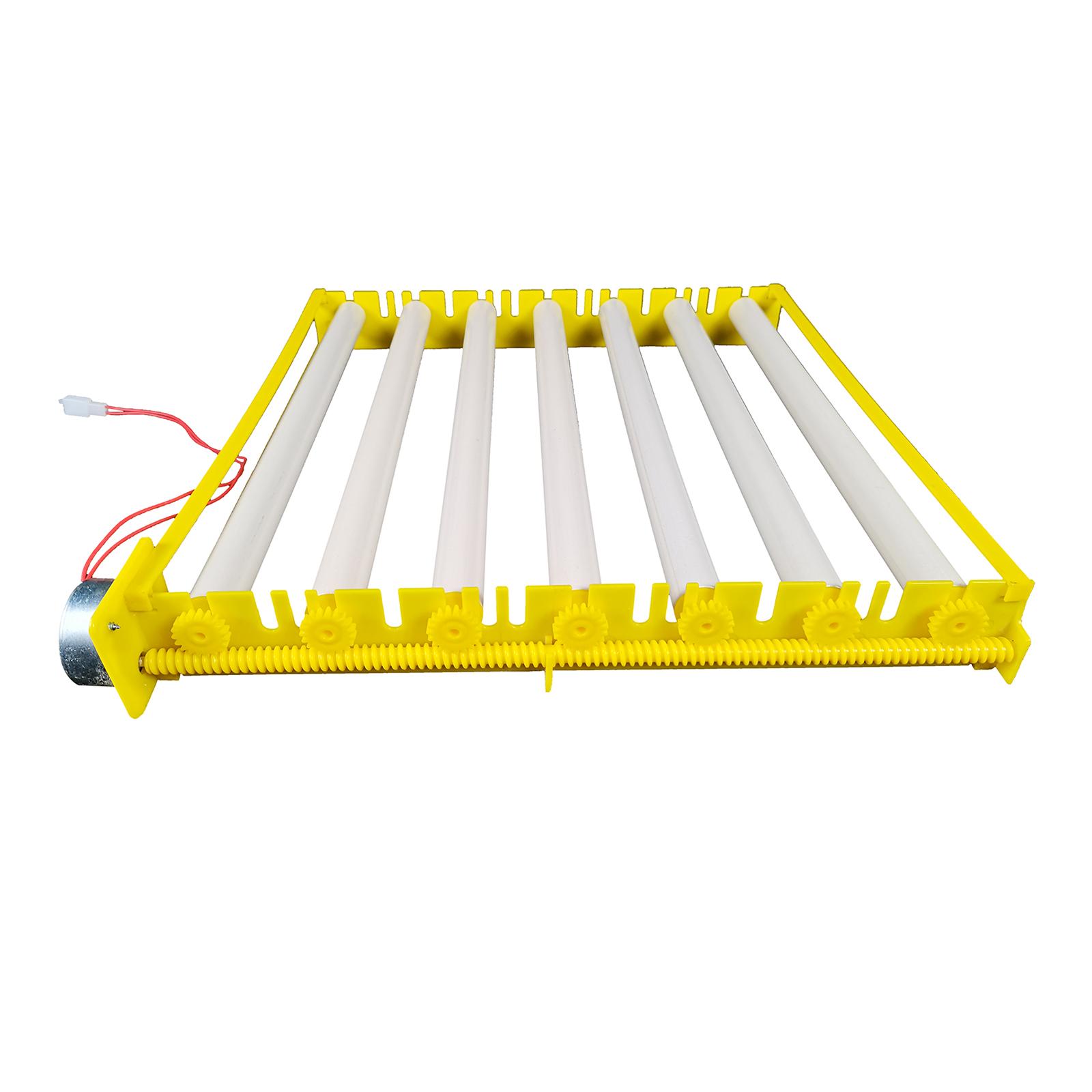 Plastic Egg Incubator Tray Accessories Automatic Egg Roller Duck Quail 7 Tubes