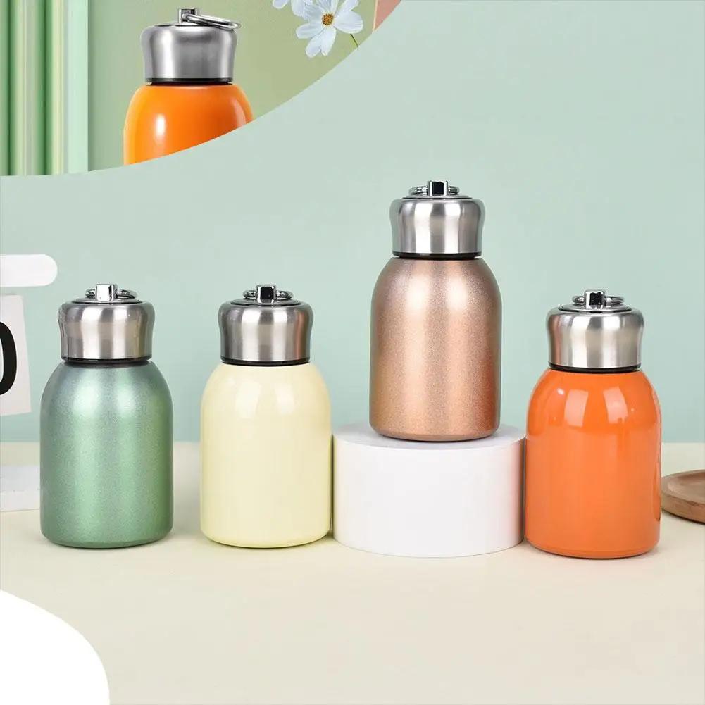 Portable Big Belly Vacuum Cup 300ml Compact Cup Leak-Proof Cup Solid Water Vacuum Flask Color Travel Bottle Insulated Y3Y4