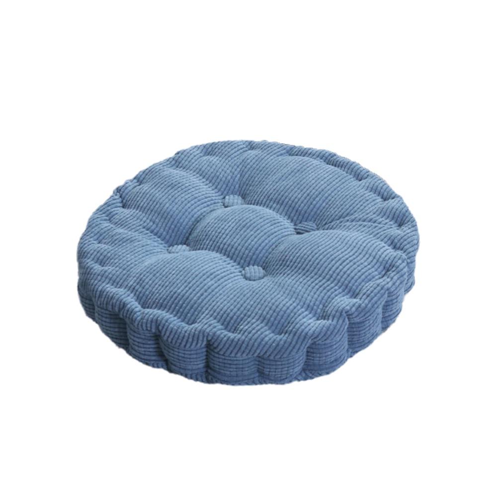 Solid Color Tufted Seat Cushion Thickened Sofa Cushion Durable Chair Mat  Office