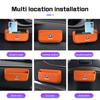 bqwdy8 Leather Car Side Pocket Organizer Bag for BMW E46 E90 E60 F30 F10 E39 F20 E87 F01 G20 G30 X1X3 X5 X6 Door Adhesive Storage Pouch