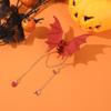 Halloween Bat Hair Clips for Women Tassels Bat Wing Hair Claw Clips Barrettes Punk Gothic Hair Styling Accessories Gift