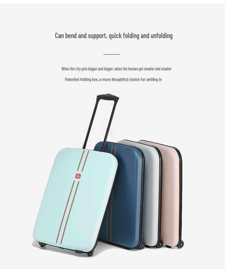 Folding Suitcase Carry-on 20” & 24” Travel Luggage