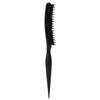 BEPAN 3 in 1 Teasing Bristle Hair Brush Edge Control Comb for Women Slick Back Comb with Rat Tail Pick Volumizing & Lift Styling Tool