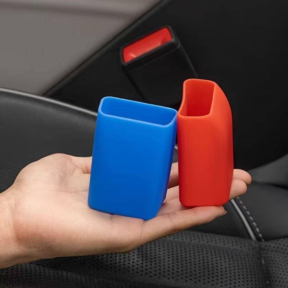 Anti Scratch Seat Belt Buckle Covers Scratch-proof Safety Buckle Clip Button Cover  Car Interior