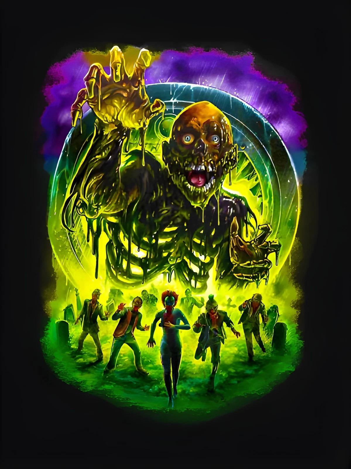 Return of The Living Dead T-Shirt | Tarman Zombies 80s Horror Movie S