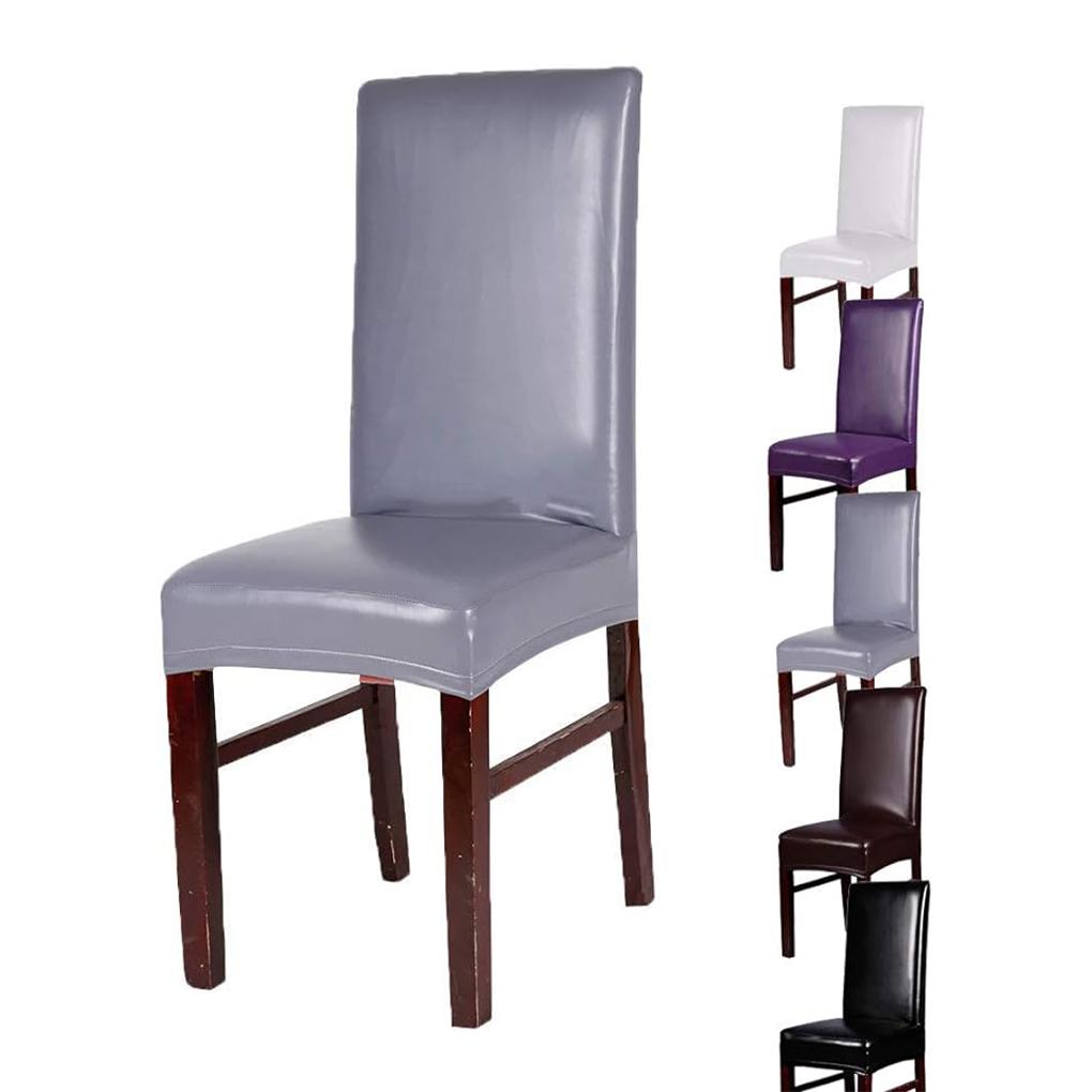 PU Stylish And Practical Chair Covers For All Occasions PU Dining Chair Cover Chair Protector