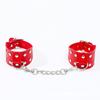 Sex Toy Sexy Leather Handcuffs Footcuff Toy Training Bondage and Discipline Game Props Cross-Border Factory Direct Sales