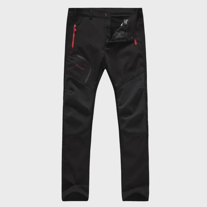 Unisex Winter Fleece-Lined Windproof & Waterproof Mountaineering Ski Pants