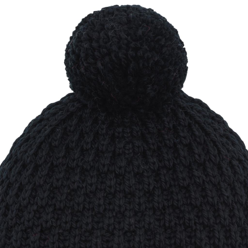 Eisbar Trail Pompon MÜ SA, Womens Black Cap