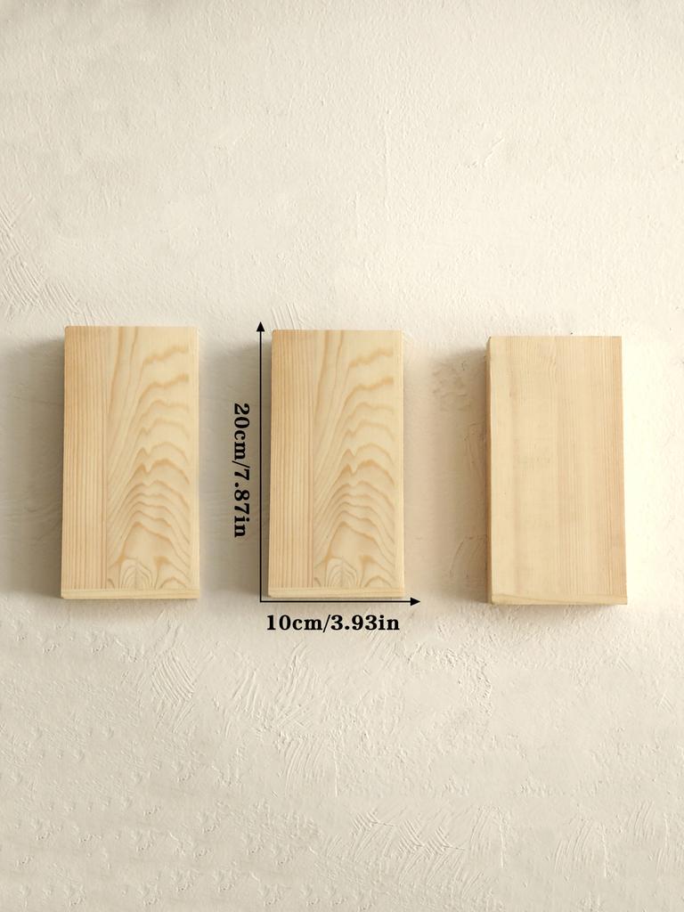 Rustikale Hölzerne Wandvasen Minimalistische Dekorative Wandbehang-Blumenhalter für Sukkulenten im Innenbereich oder künstliche Blumen