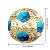 Ronaldo's Cr7 Skyward Kick Soccer Ball Size 5 Football Machine Sewn Indoor/Outdoor Training and Matches Sports Enthusiast Gifts