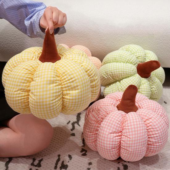 Cuscino a Zucca Decorazione Autunnale Halloween Cuscini Morbidi in Peluche Cuscino Morbido per Divano Camera da Letto Regali Autunnali del Ringraziamento