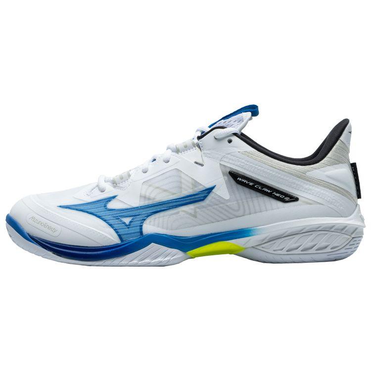 Mizuno Wave Claw Neo 2 White Blue Yellow Unisex Sneakers 71GA227026