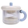 Roter Blauer Joghurt-Sieb ABS PC Edelstahl 304 Trockenjoghurt-Presse Joghurt-Herstellung