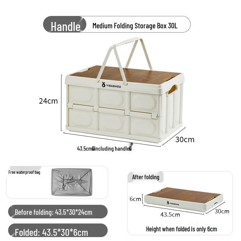 Foldable Car Trunk Organizer Storage Box
