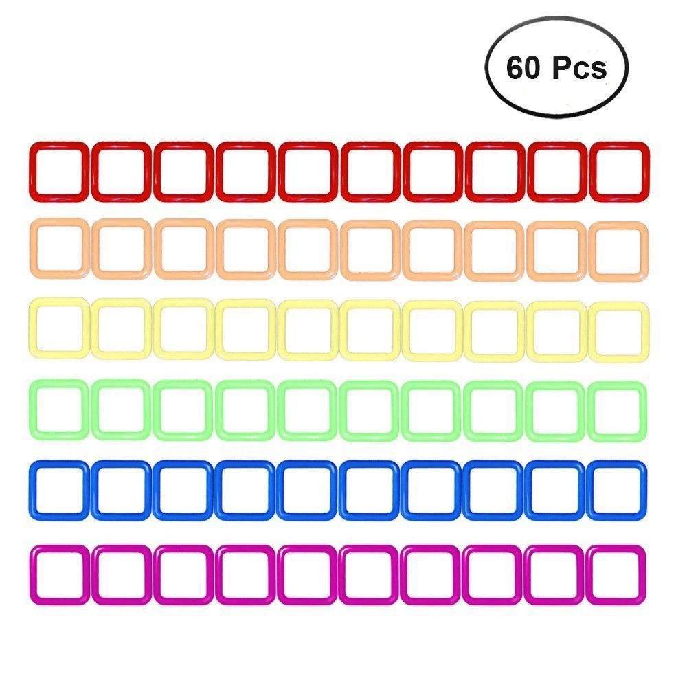 Mickey & Flower Metal Spiral Stitch Markers Set for Knitting