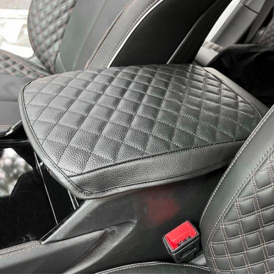 1pcs Console Armrest Box Lid Cover Mat Cushion Pad for Jeep Grand Cherokee +