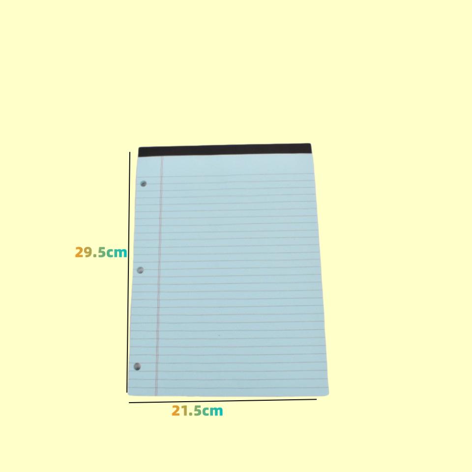KAISA A4 Flip-Top Notepad - Multi-color, Tear-Off, Sectioned Design