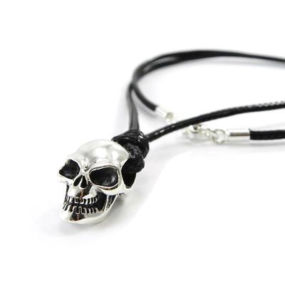 [I5385] - Silver 'Skull' Necklace