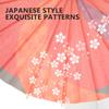 2 ks japonský papírový deštník jemný dekorativní klasický jedinečný cosplay opakovaně použitelný retro