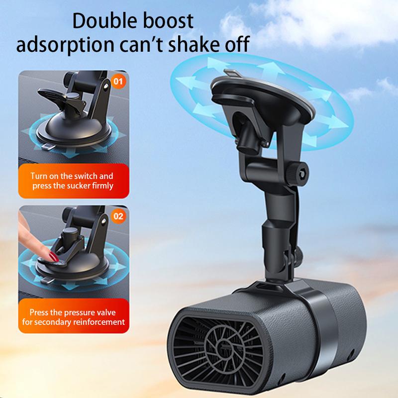 24V/12V Car Defogger Fan 200W 150W Adjustable Window Windshield Defrosting Defogging Demister Car Heater Anti-Fog Heater
