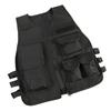 Nylon CS Game Molle Plate Carrier Body Armor Vest For Children (black)