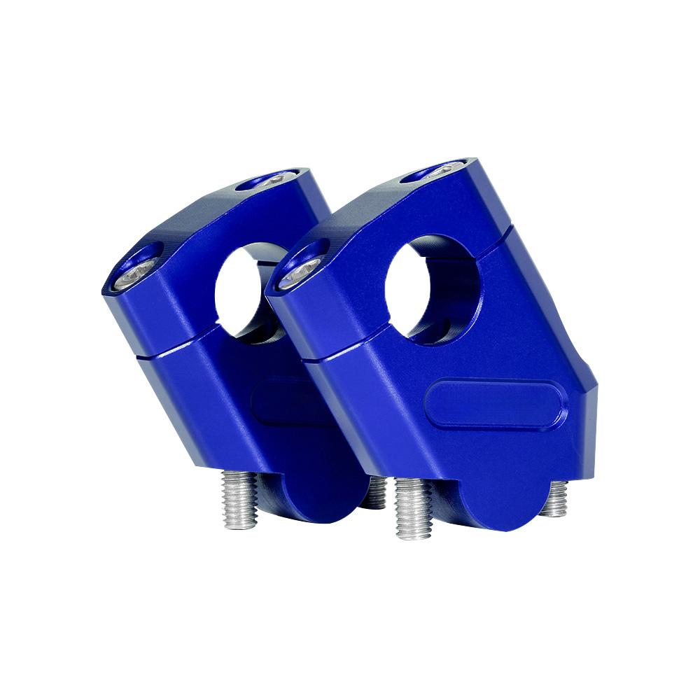 Comfortable Control Motorcycle Handlebar Riser Motorcycle Accessories CNC Modification Parts Upgrade Handlebar Riser U-HR-001 синий