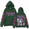 Demon-Slayer Upper Ranks Akaza Anime Hoodie Harajuku Hip Hop Pullover Tops Sweatshirt Gift