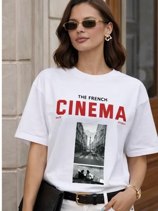 Short-sleeved cotton T-shirt 4XL