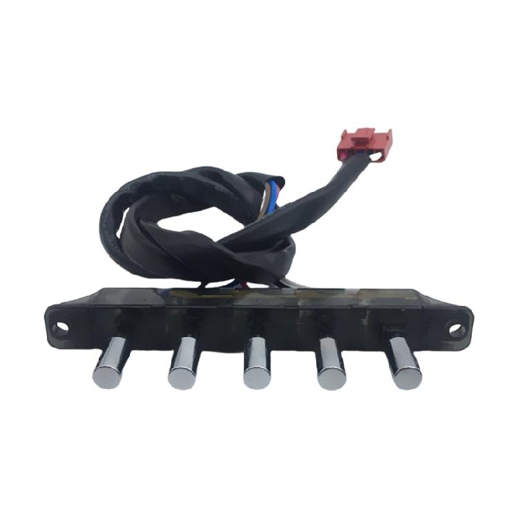 Convenient Piano Type Pushbutton Switch User Friendly Pushbutton Switch Metal Key Switch Perfect for Kitchen Appliances