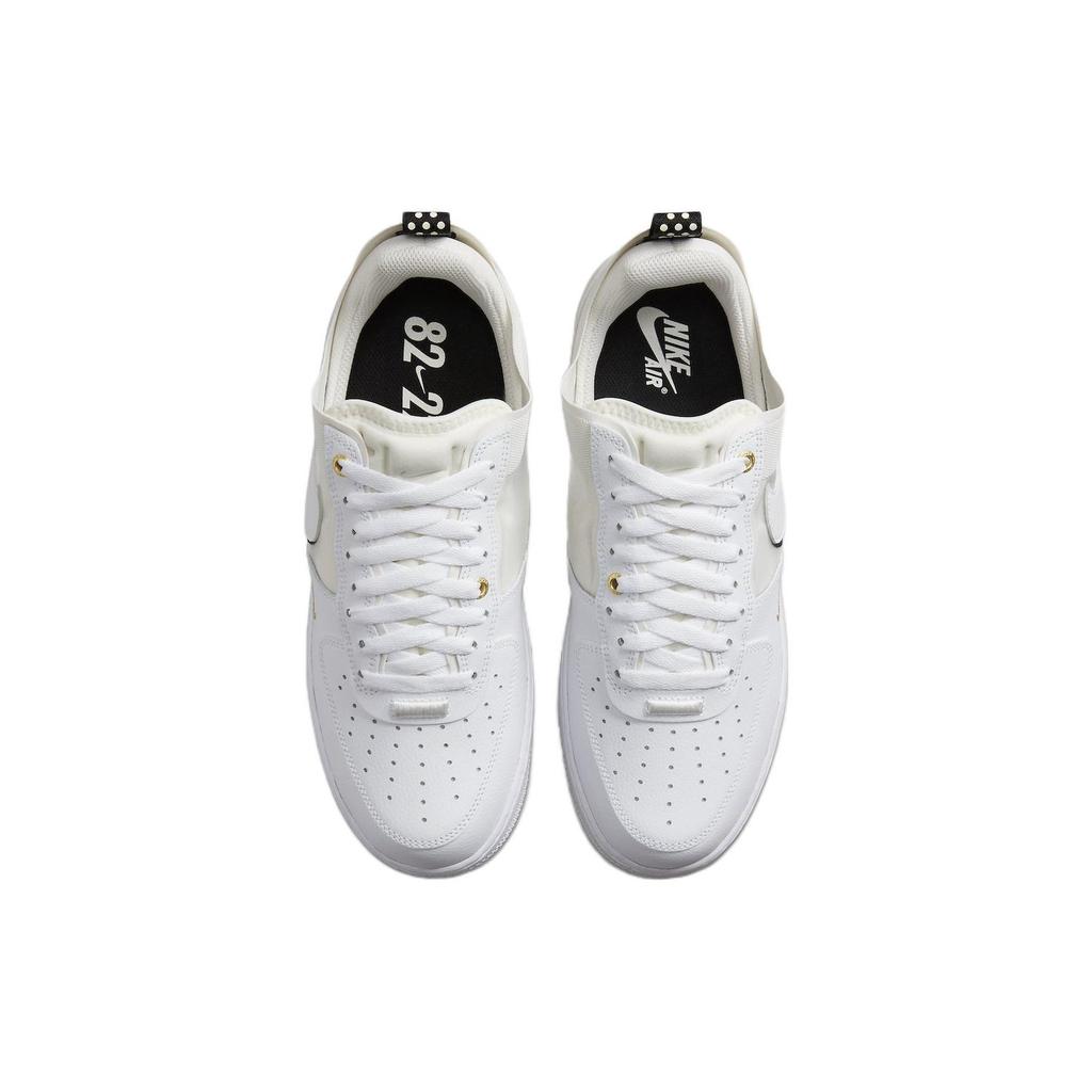 New Nike Air Force 1 React 40th Anniversary Sail Gold 2022 DQ7669-100