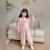 Kids Casual Long-Sleeve Set, Comfortable Daily Wear Outfits