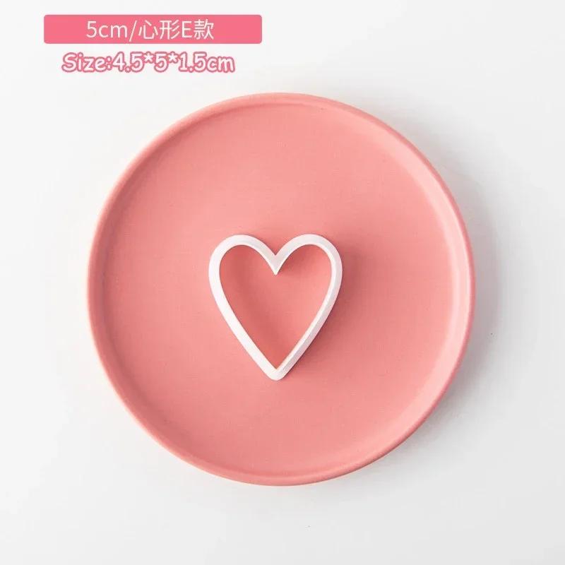 Mini Geometrische Herzform Keksform Valentinstag Liebesherz Ausstechform Fondant Ausstecher Kuchen Dekorieren Backwerkzeug