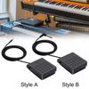 Sustain Pedal Universal Sturdy Nonslip Compact Foot Pedal for Keyboard
