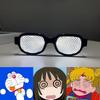 Funny Led Glowing Glasses Special Effect Luminous Glasses Cool Anime Flash Eye Glasses Sense Of Technology Eyewear For Party