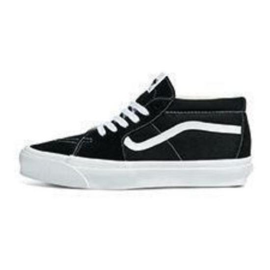 VANS Sk8- Reissue 83 LX Black White - VN000CQQBA2