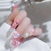 3D Flower Leaf Nails Art Charms Rose Flower Nail Charms for DIY Jewelry Making